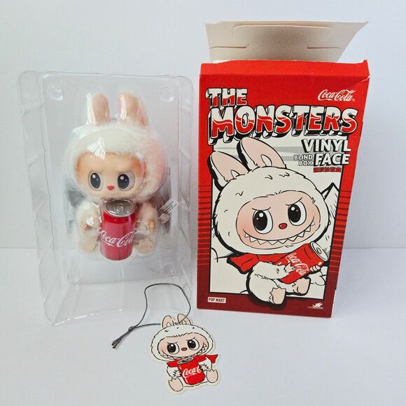 Pop Mart Labubu The Monsters Coca-Cola Series Vinyl Plush Figure Blind Box Can - Picture 1 of 12
